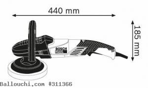 Ponceuse Polisseuse d'angle 1400w
