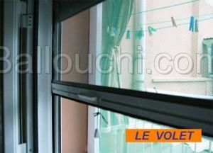 MOUSTIQUAIRE SUR MESURE LE VOLET