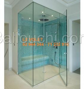 CABINE DE DOUCHE SUR MESURE LE VOLET