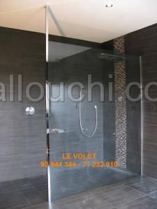 PAROI DE DOUCHE LE VOLET