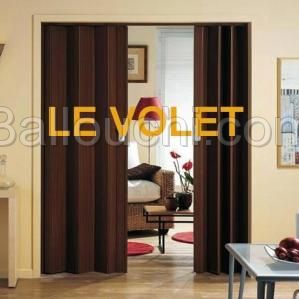 PORTE ACCORDÉON LE VOLET SUR MESURE