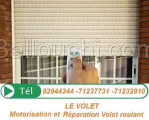 RÉPARATION ET MOTORISATION LE VOLET