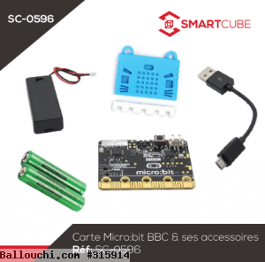 Carte Micro:bit BBC & ses accessoires