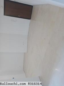 appartement au RDC S+3.