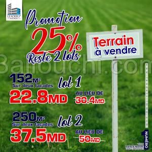 Vente terrain/ 