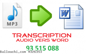 Transcription Vidéo & Audio en texte