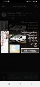 Transporteur livreur tt produits