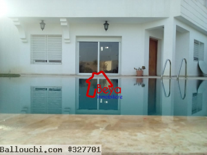 Yassmine Hammamet, deux Villa jumlées dont une avec piscine sur 550M²