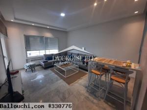 Un appartement en s+1 meublé à Ain Zaghouan nord Rèf mal2926