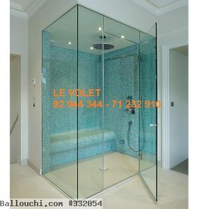 CABINES ET PAROIS TOTALEMENT VITRES