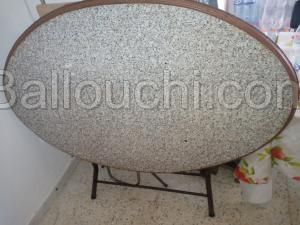 Table pliable et 4 chaises