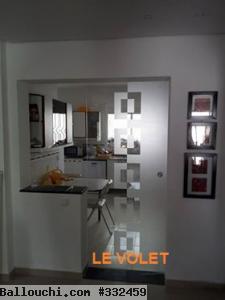 PORTE TOTALEMENT VITREE