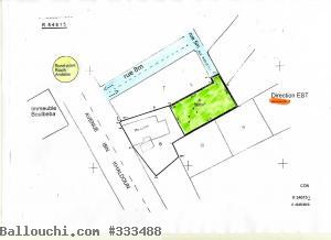 Terrain TF Rond Point Riadh Andalous