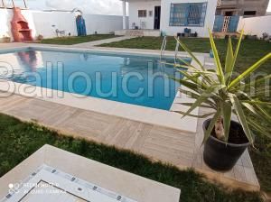 Location de vacances villa avec piscine à plage Nord elhaouaria
