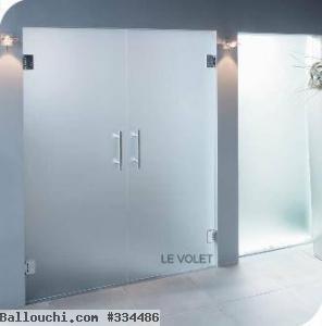 PORTES TOTALEMENT VITREES