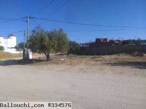 424m2 L e plus beau terrain de Kousour Gharnata Chatt Mariem