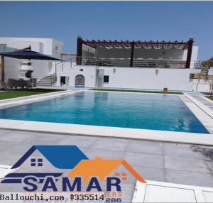 villa avec piscine a louer a dar allouche kélibia