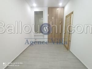 À Louer un étage de villa S+1 A lbhar lazreg