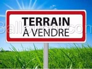 Terrain 650 m2 commercial habitation