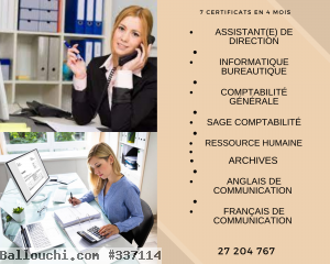 formation assistante de direction