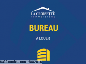 Un bureau H+3 à Ain Zaghouan sud , référence Mbl0227