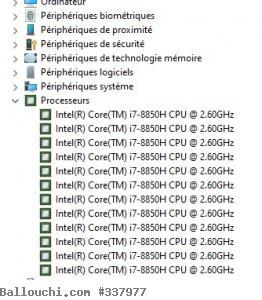 Station de Travail Dell Precision 7530 i7 8 eme
