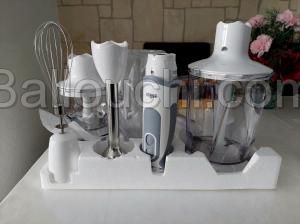 Mixeur Plongeant Braun MultiQuick 5 - 1000W -21 vitesses + Turbo (6 pièces) (cacheté et emballé)