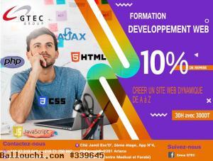 Promotion  Formation Développement Web 
