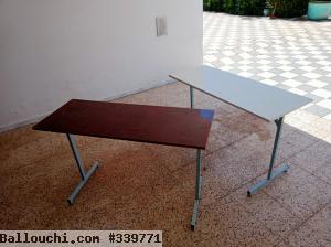 tables paillasse 121x47x75