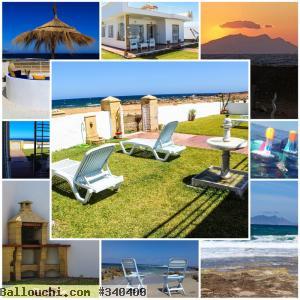 BELLE VILLA DE VACANCE HAUT STANDING A EL HAOUARIA PIED DANS L'EAU -EL HAWARIA-