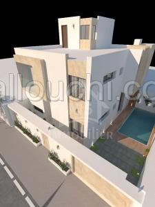 à vendre UN VILLA S+4 à HAMMAMET NORD 51333131