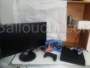Ps4+ Écran Samsung + 2 manettes+ 2 CD