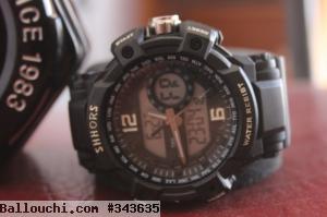 montre sport water resist neuf