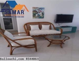 Villa 2S plus 4 front de mer a louer à plage Ezzahra hammem lghzez