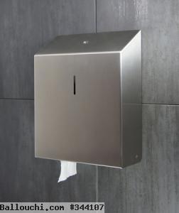Distributeur de papier en inox