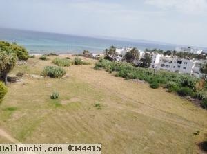 A vendre terrain à Corniche Bizerte