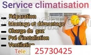 réparation et charge