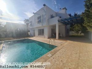 VILLA BOUDOUR Hammamet Nord AV1612
