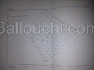 Terrain béni Khaled, près pour construction, 316m²