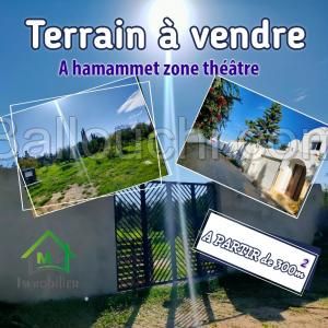 A vendre à Hammamet, Zone théâtre, des lots de terrain de 300 m² 51355351