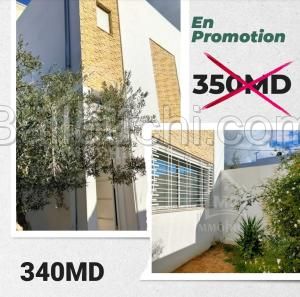 à vendre une Belle maison sur 2 niveaux à HAMMAMET SUD 51333131