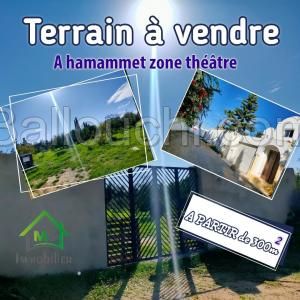 à vendre un superbe terrain à HAMMAMET 51333131