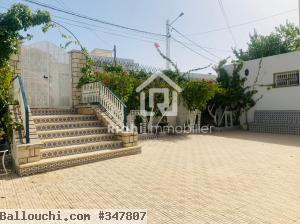 rdc d'une villa S+2