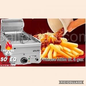 friteuse MBM 8L A GAZ