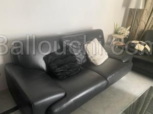 Salon en cuir