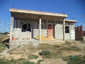 av maison au cours de construction a hammamet