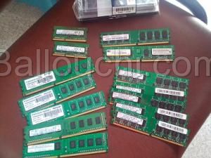 barettes mémoires RAM DDR2 et DDR3 pour PC bureau et portable