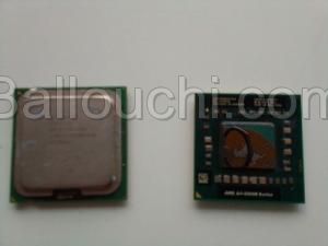 Processeur pentium 4 pentium core2duo 1amd a4