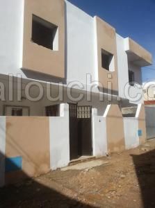 av beau rdc avec etage inachevée a hammamet sud
