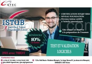 Formation Test logiciel ISTQB Niveau Foundation